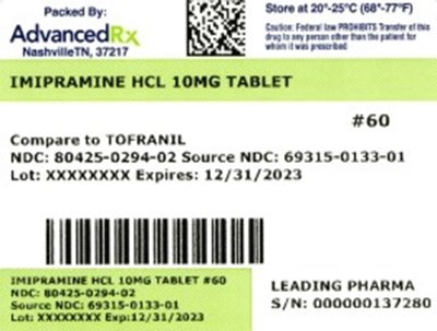 Label 2 (Impiramine 10mg 80425 0294 02)